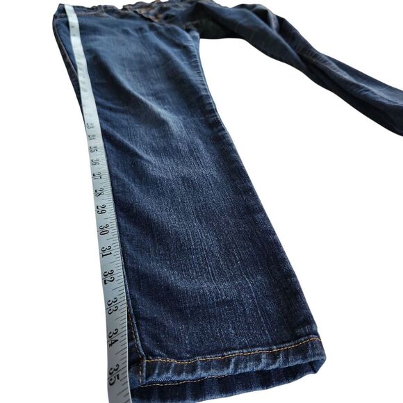 Judy Blue Jeans Size 7 Blue Color Front Buttons Made In USA - Picture 4 of 14